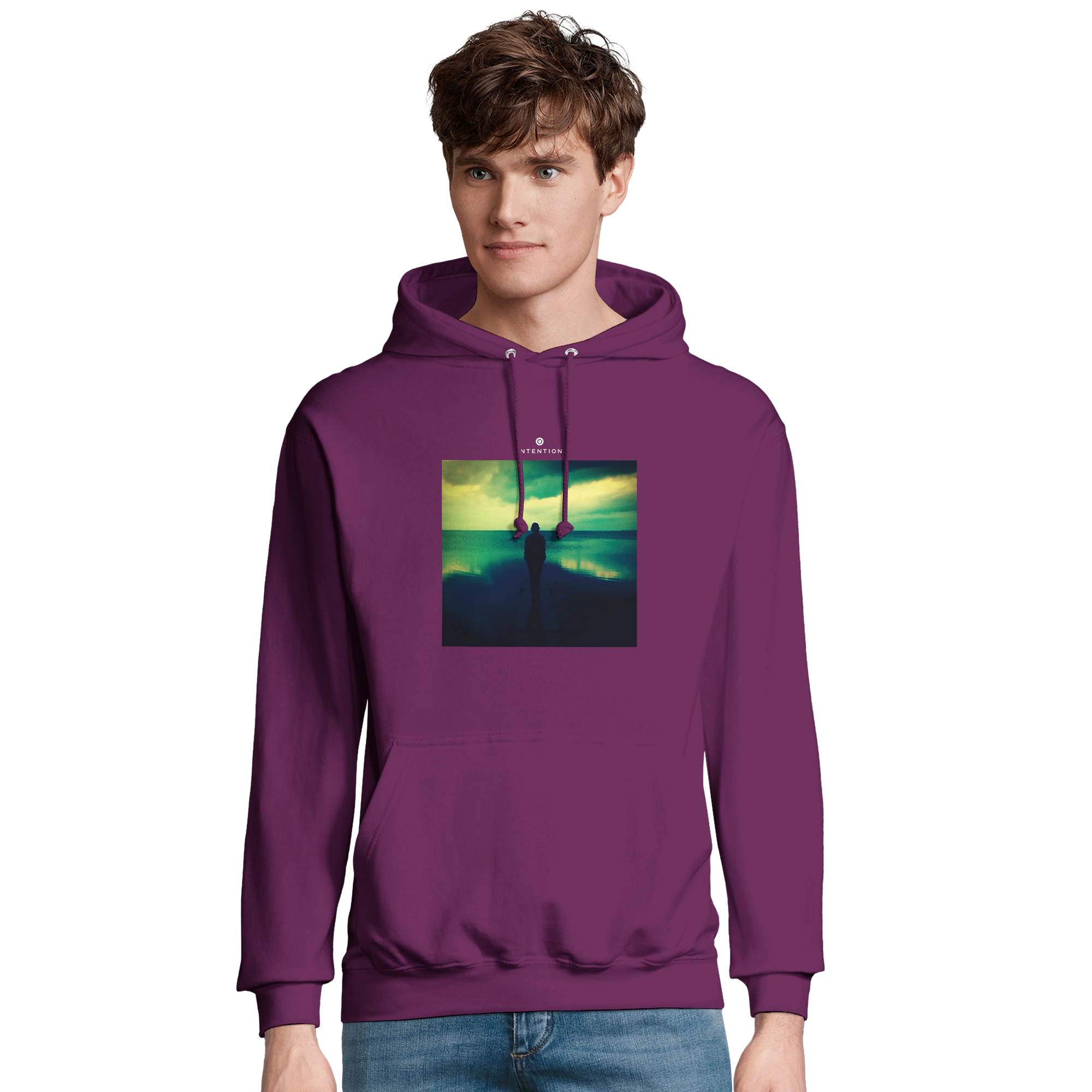 Calm - "Emerald Storms" Hoodie astral purple 3