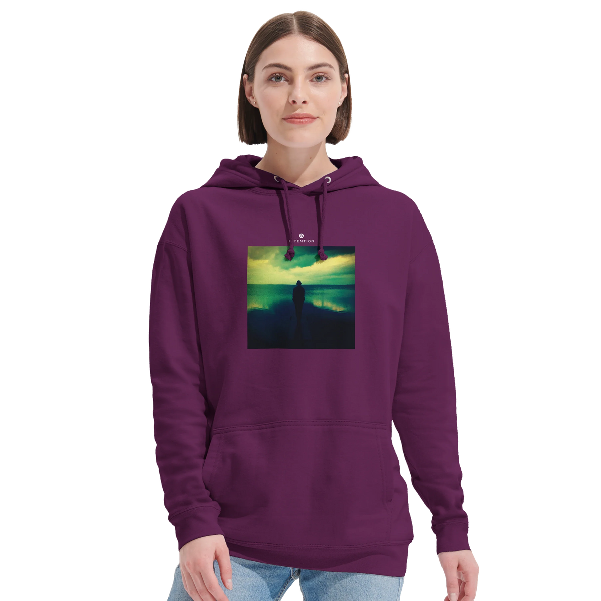Calm - "Emerald Storms" Hoodie astral purple 5