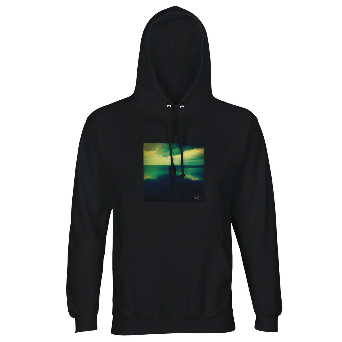 Calm - "Emerald Storms" Hoodie Black 1