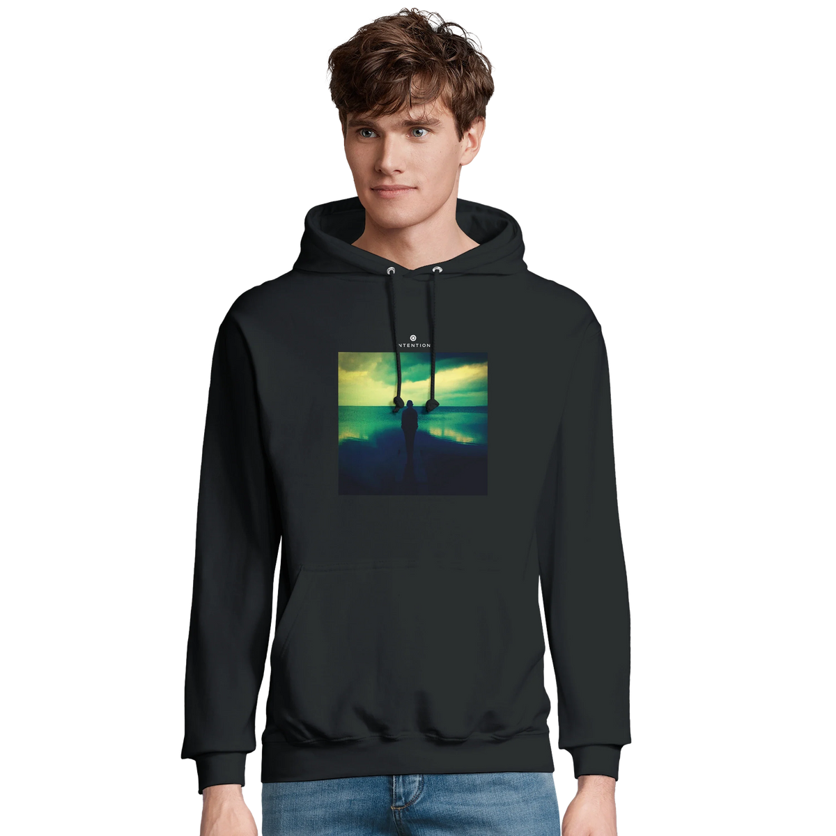 Calm - "Emerald Storms" Hoodie Black 3