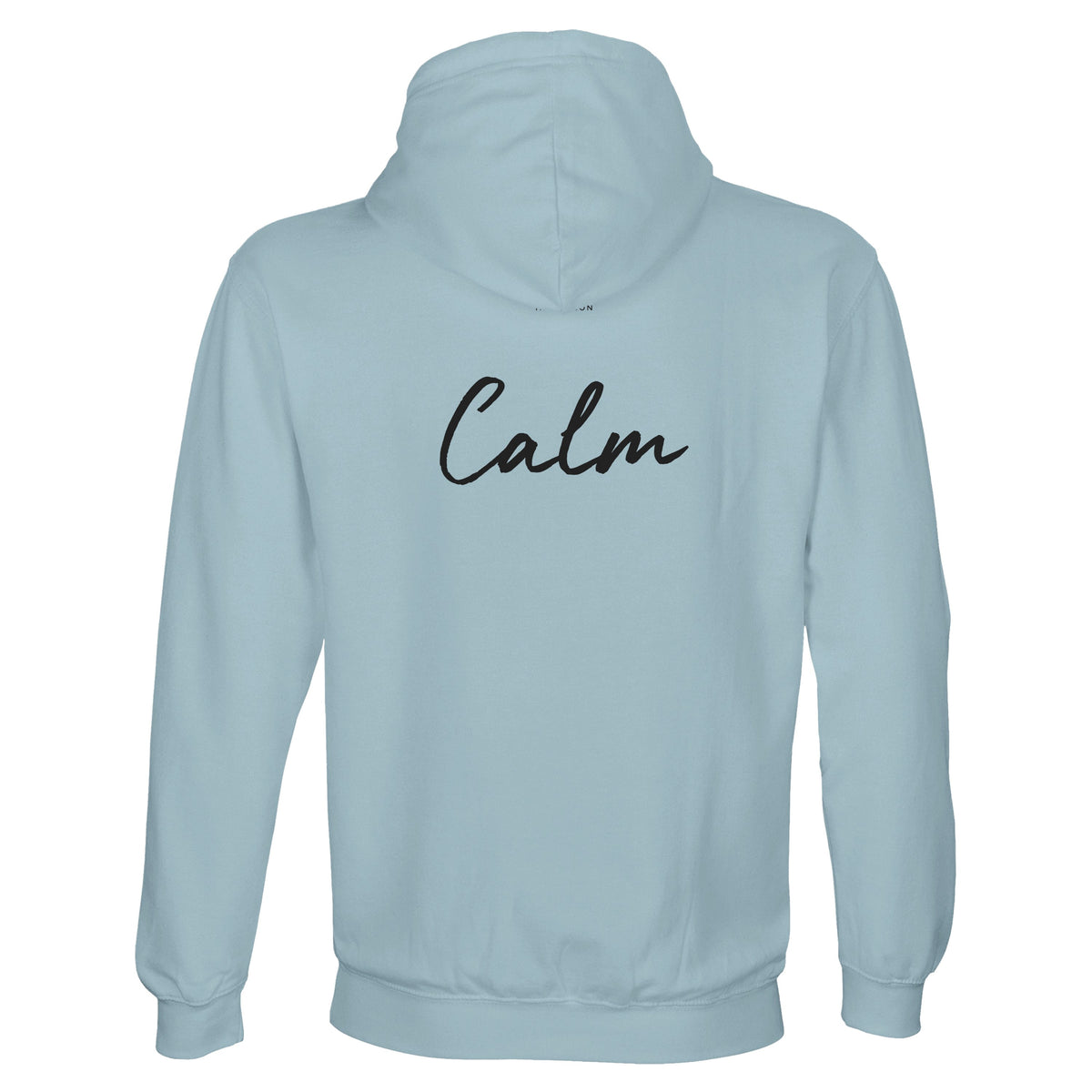Calm - "Emerald Storms" Hoodie creamy blue 2