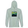 Calm - "Emerald Storms" Hoodie creamy green 1