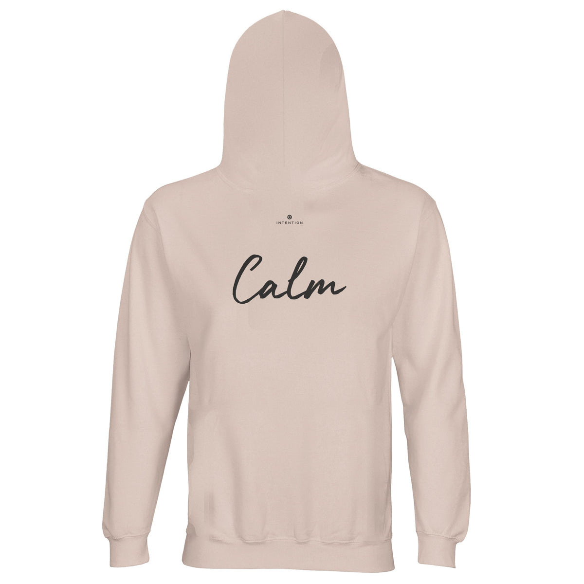 Calm - "Emerald Storms" Hoodie creamy pink 3