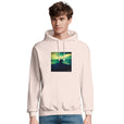 Calm - "Emerald Storms" Hoodie creamy pink 4