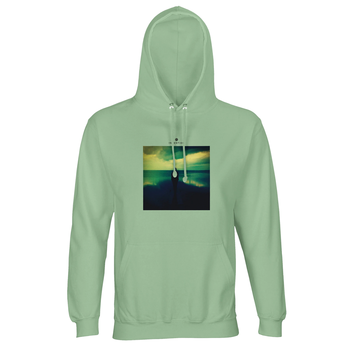 Calm - "Emerald Storms" Hoodie frozen green 1