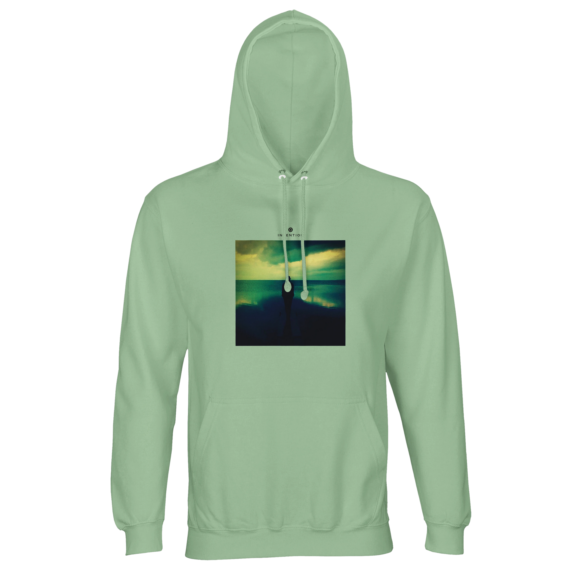 Calm - "Emerald Storms" Hoodie frozen green 1