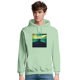 Calm - "Emerald Storms" Hoodie frozen green 3