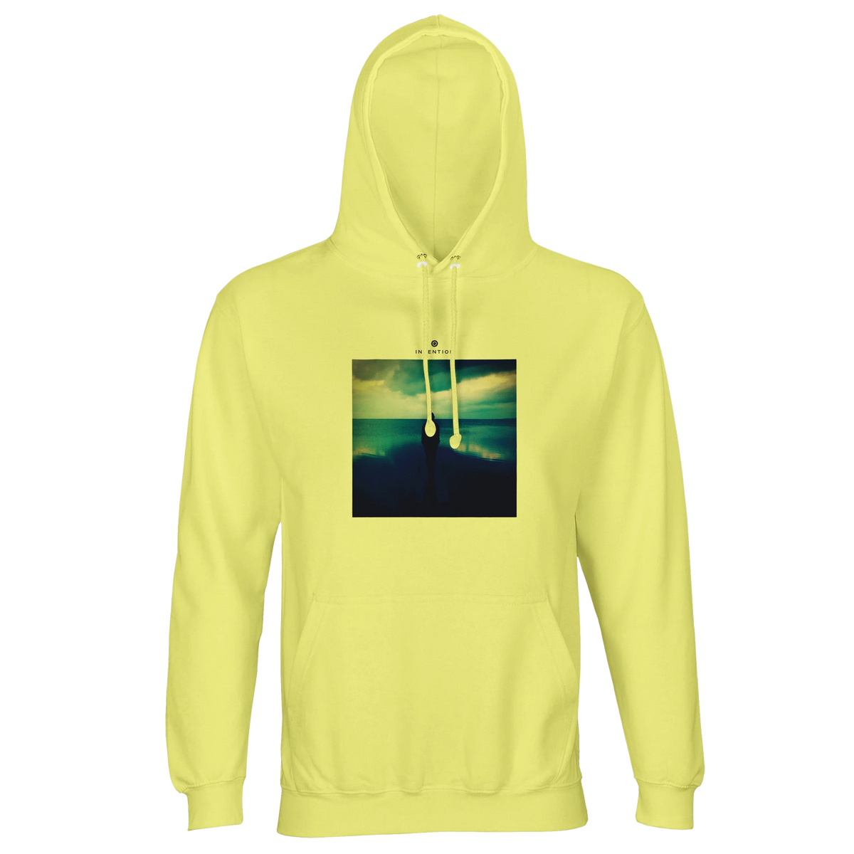 Calm - "Emerald Storms" Hoodie Light Yellow 1