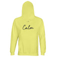 Calm - "Emerald Storms" Hoodie Light Yellow 3