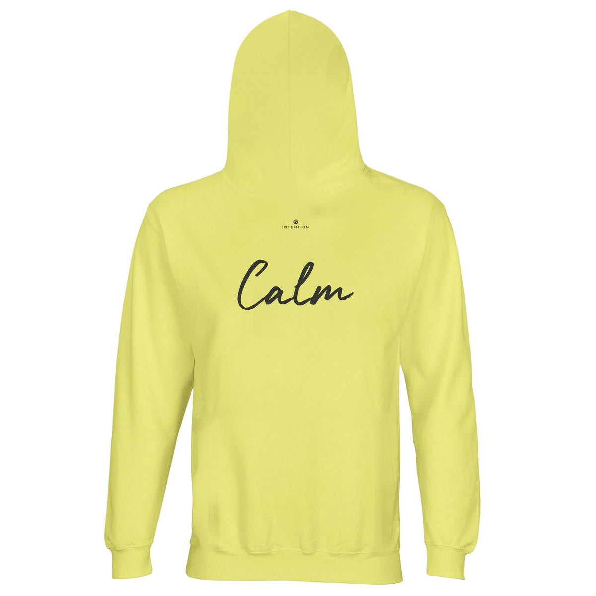Calm - "Emerald Storms" Hoodie Light Yellow 3