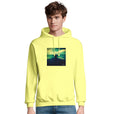 Calm - "Emerald Storms" Hoodie Light Yellow 4
