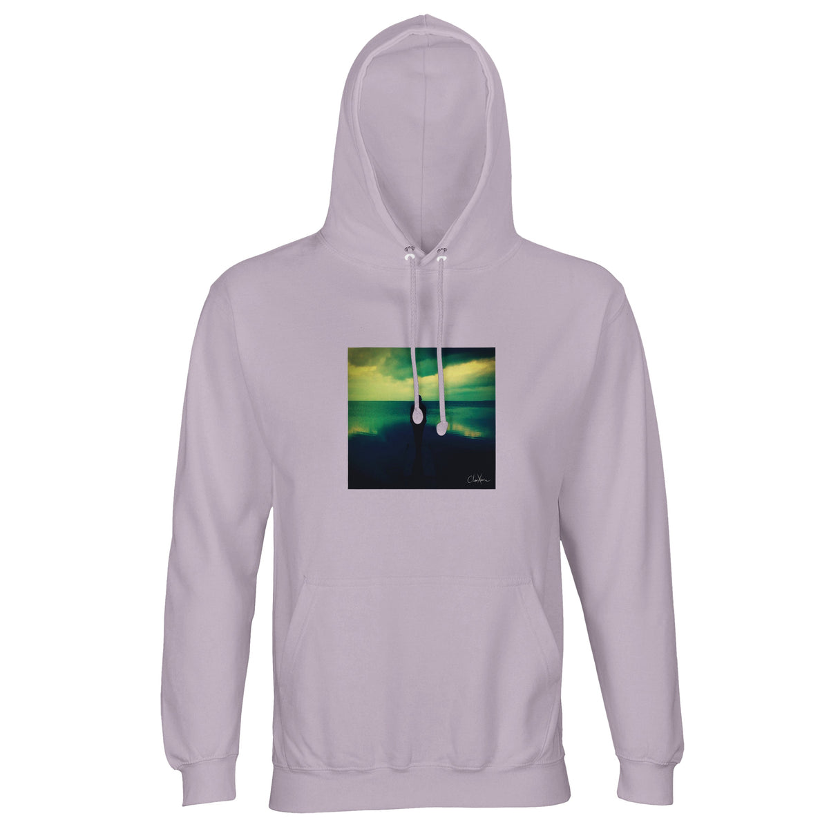 Calm - "Emerald Storms" Hoodie lilak 1