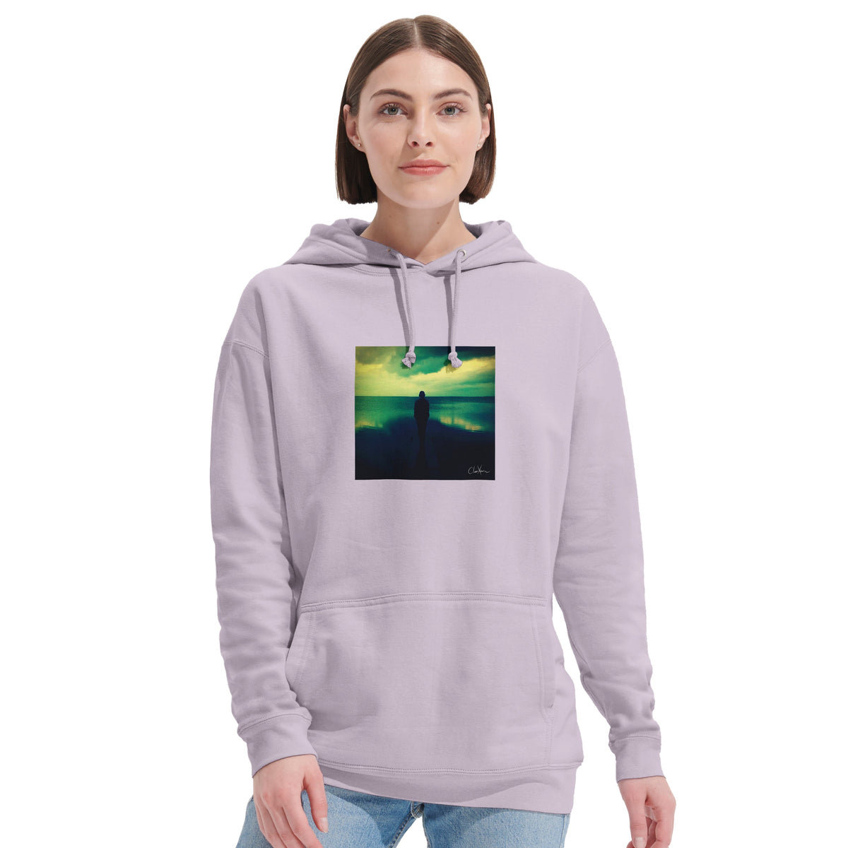 Calm - "Emerald Storms" Hoodie lilak 6