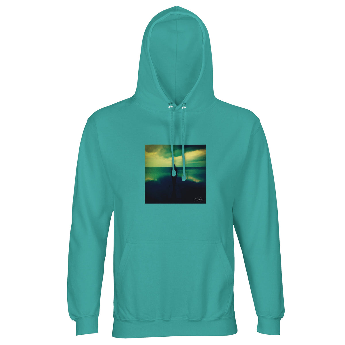 Calm - "Emerald Storms" Hoodie pool blue 1