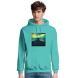 Calm - "Emerald Storms" Hoodie pool blue 3