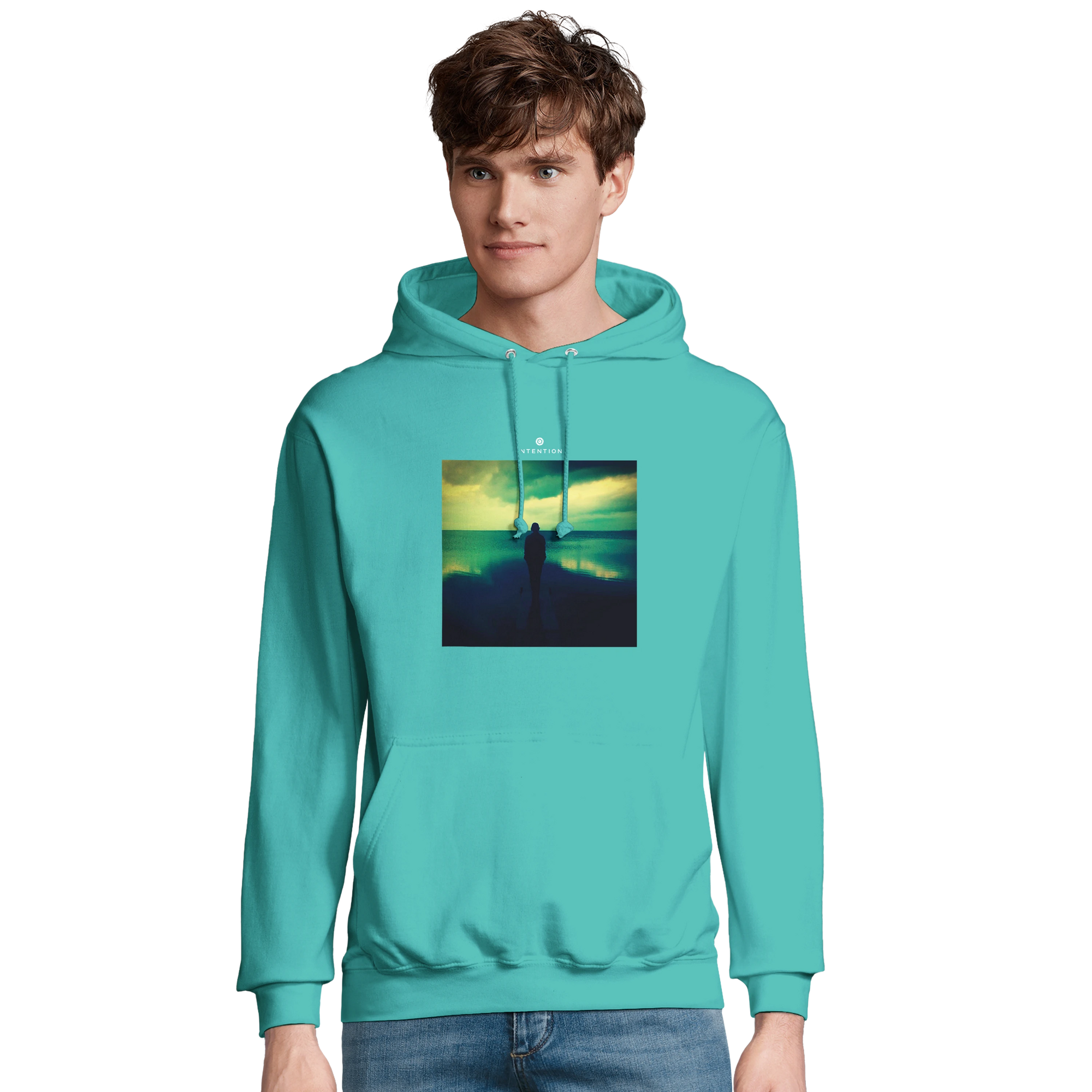 Calm - "Emerald Storms" Hoodie pool blue 3