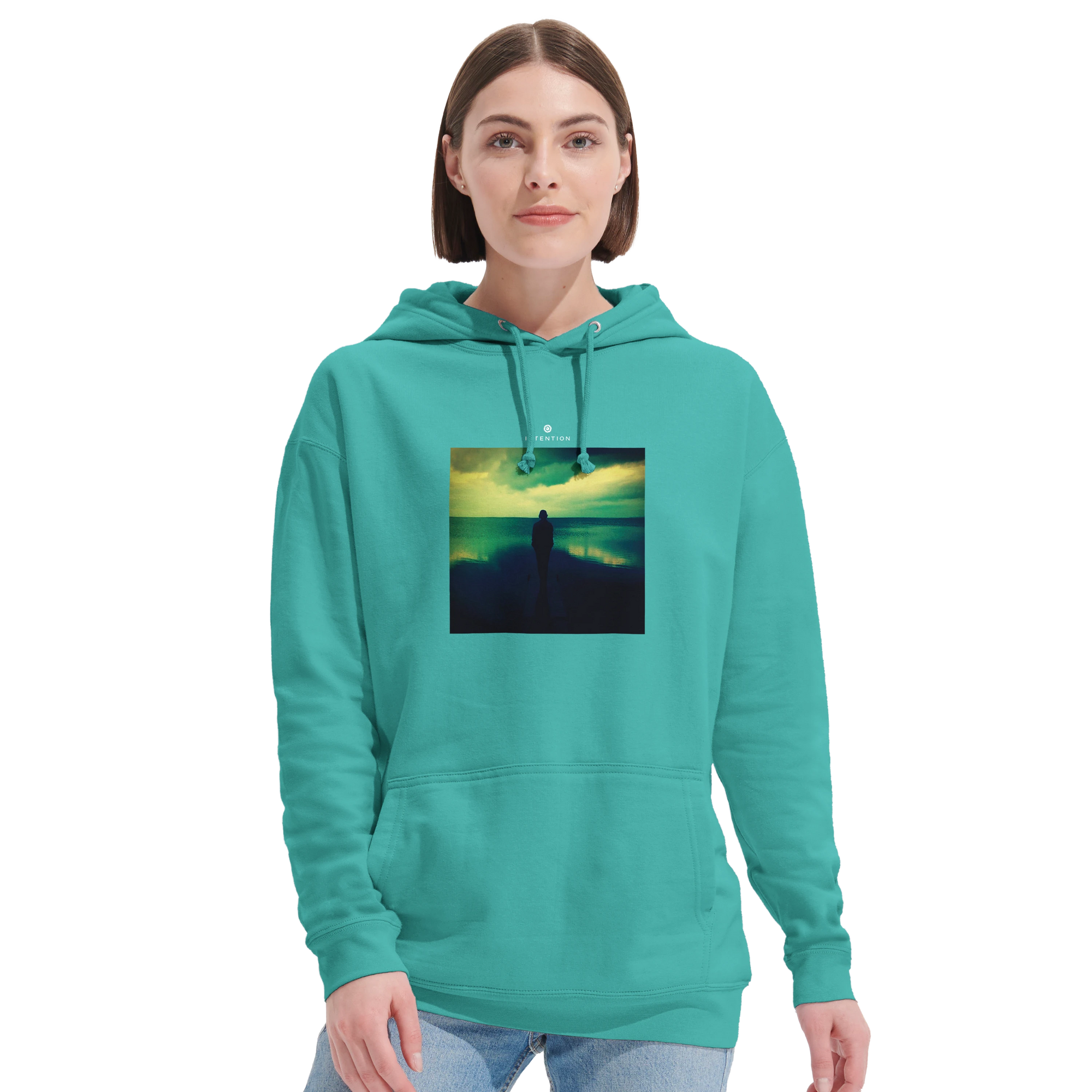 Calm - "Emerald Storms" Hoodie pool blue 5