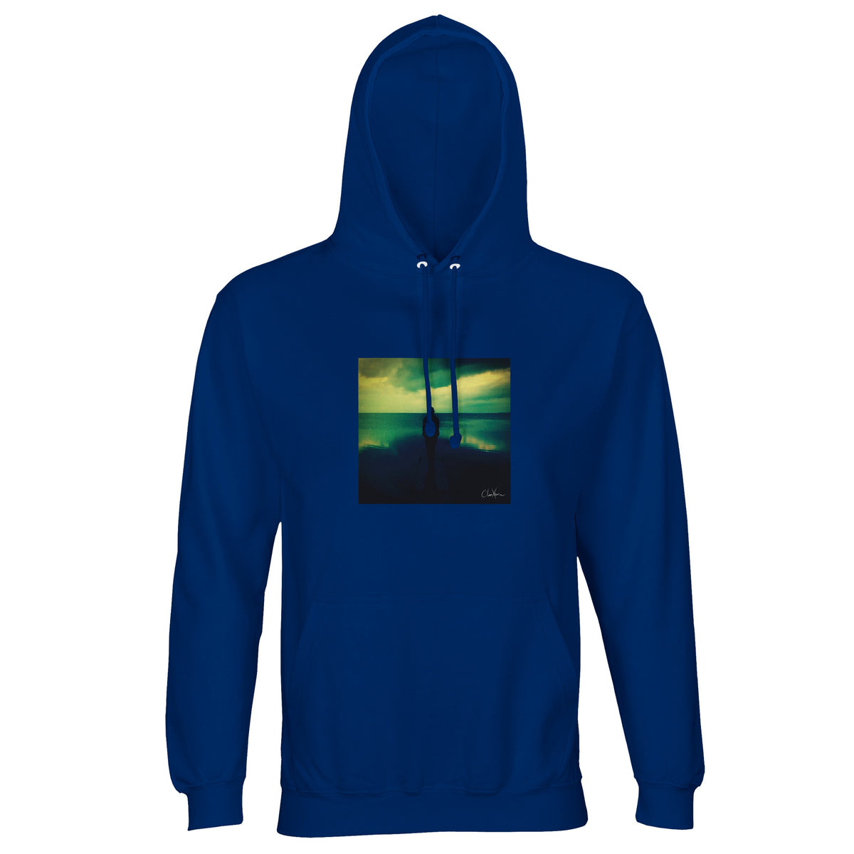 Calm - "Emerald Storms" Hoodie Royal Blue 1