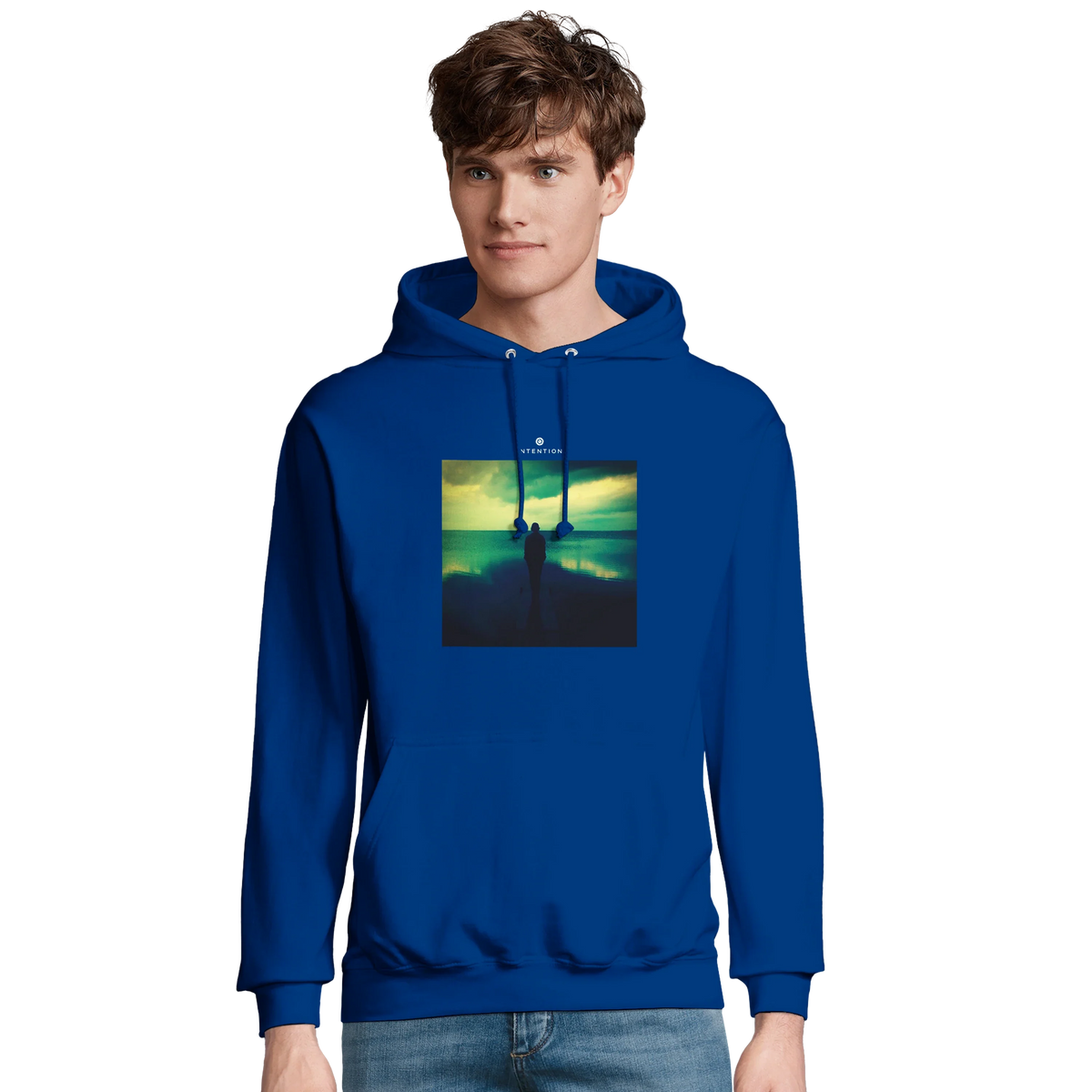 Calm - "Emerald Storms" Hoodie Royal Blue 3