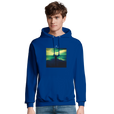 Calm - "Emerald Storms" Hoodie Royal Blue 3