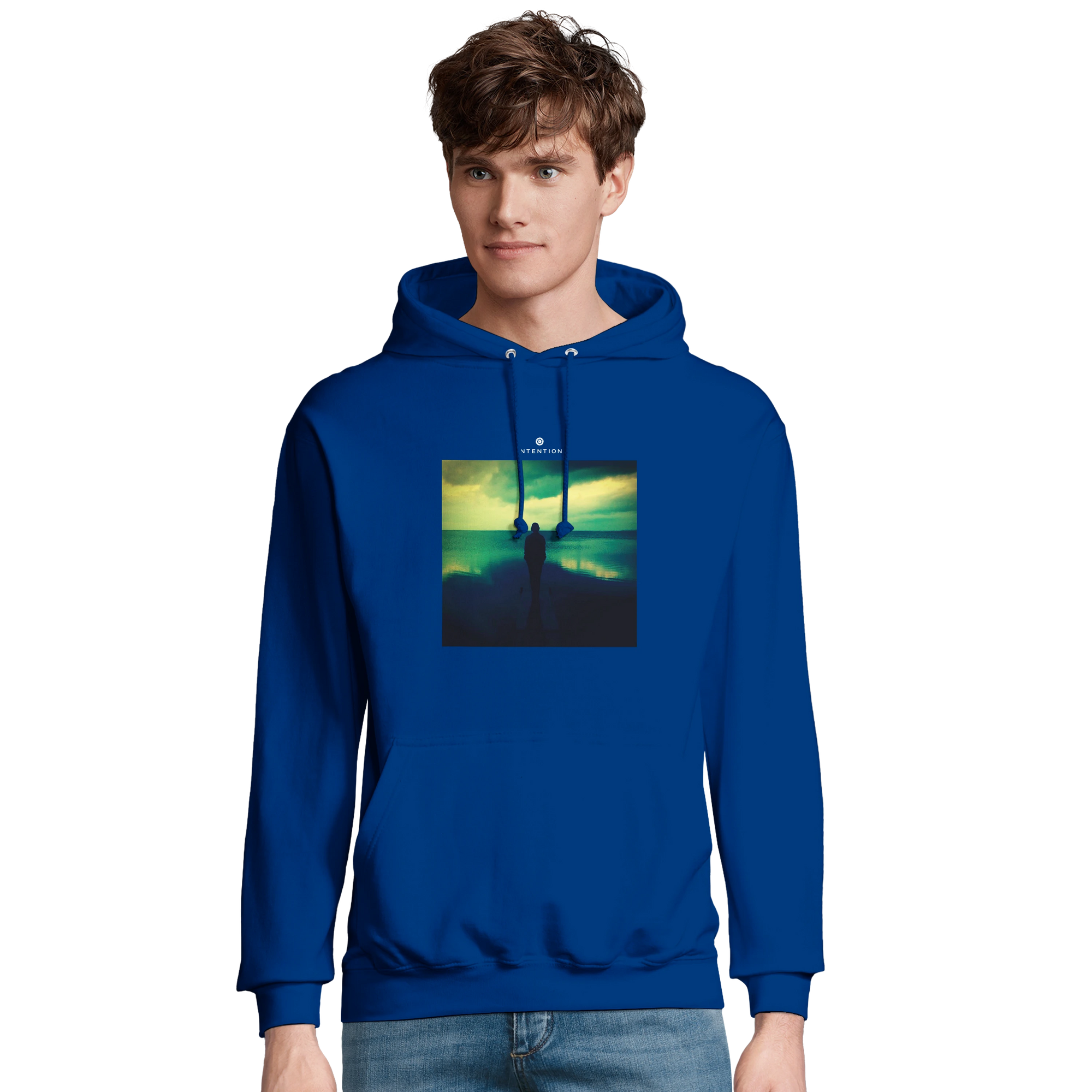 Calm - "Emerald Storms" Hoodie Royal Blue 3