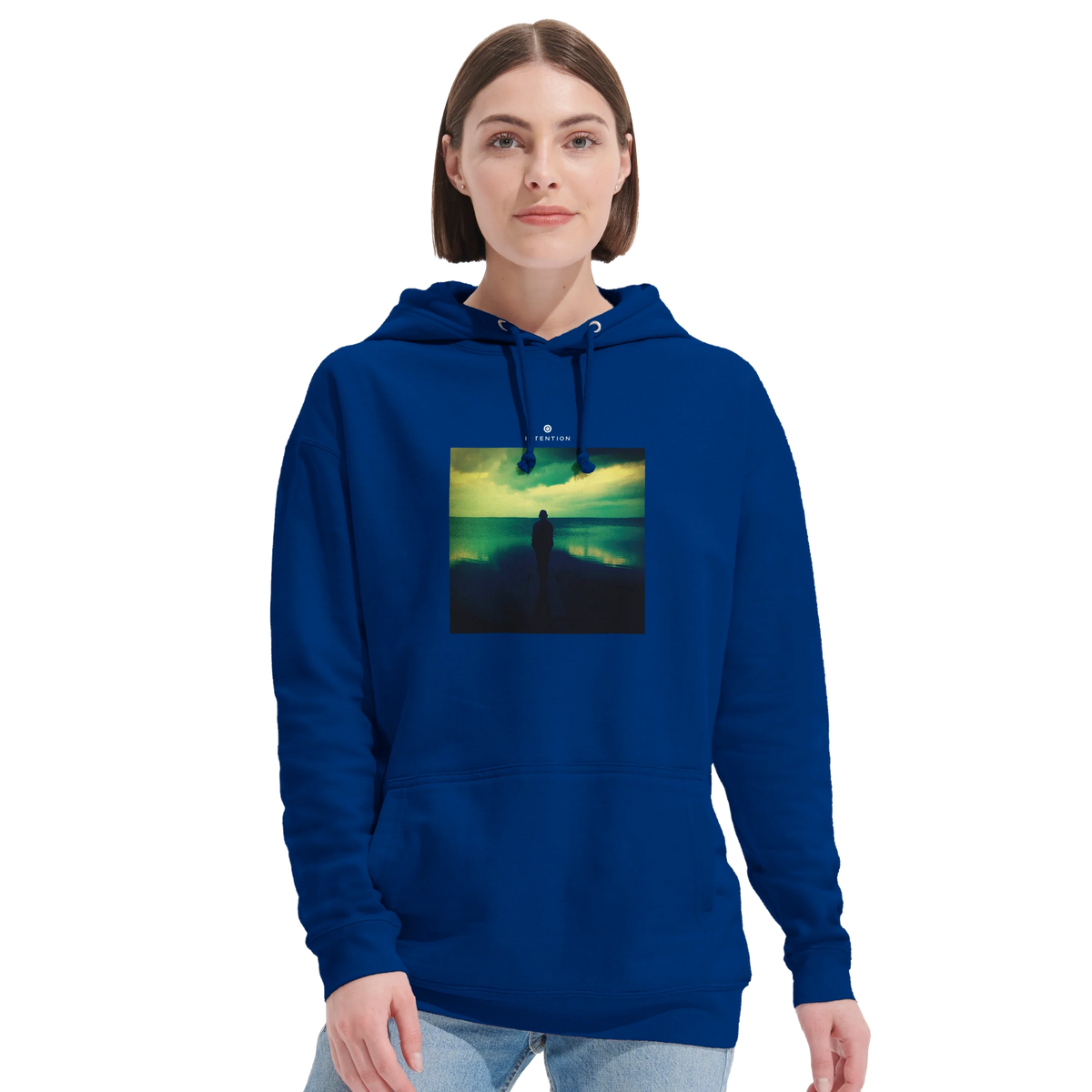 Calm - "Emerald Storms" Hoodie Royal Blue 5