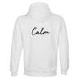 Calm - "Emerald Storms" Hoodie White 2