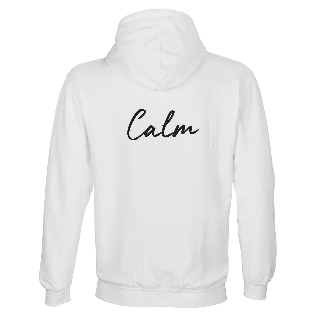 Calm - "Emerald Storms" Hoodie White 2