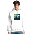 Calm - "Emerald Storms" Hoodie White 3