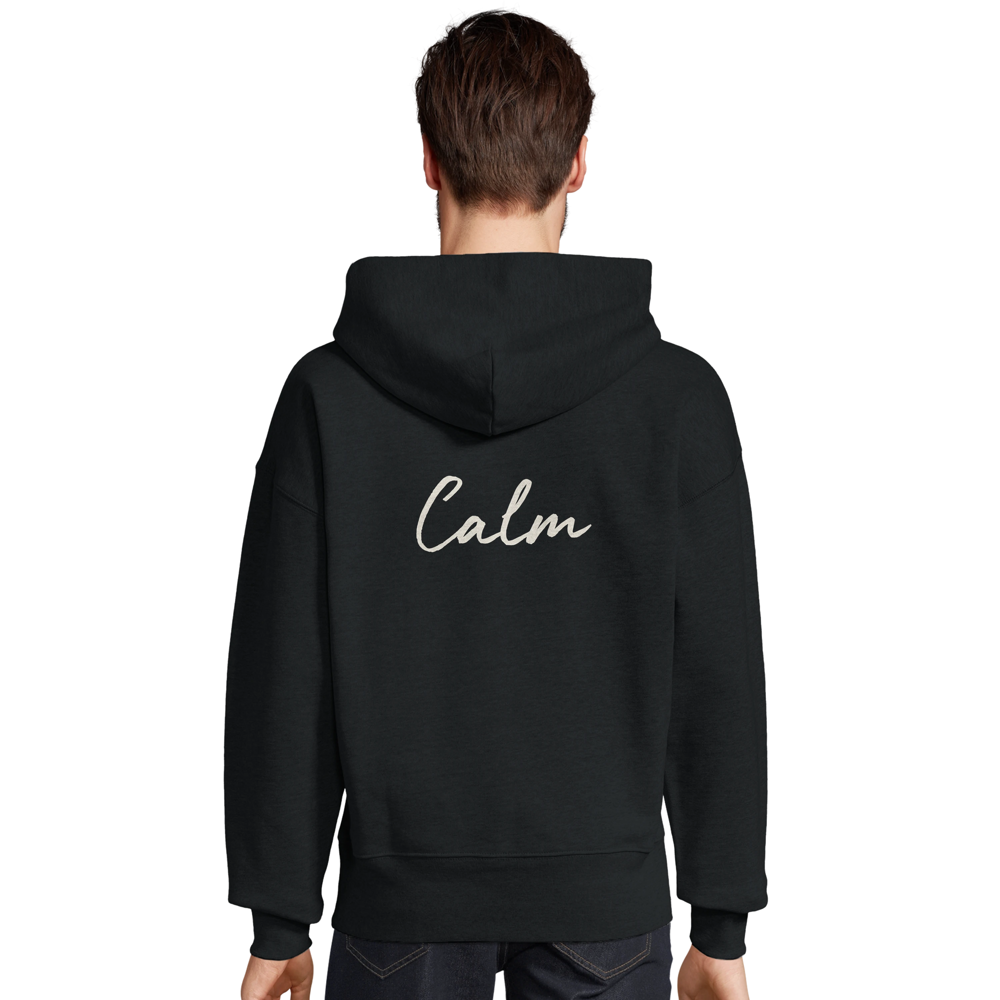 Calm - "Emerald Storms" Hoodie Black 4