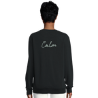 Calm - "Emerald Storms" Sweatshirt Black XS 7