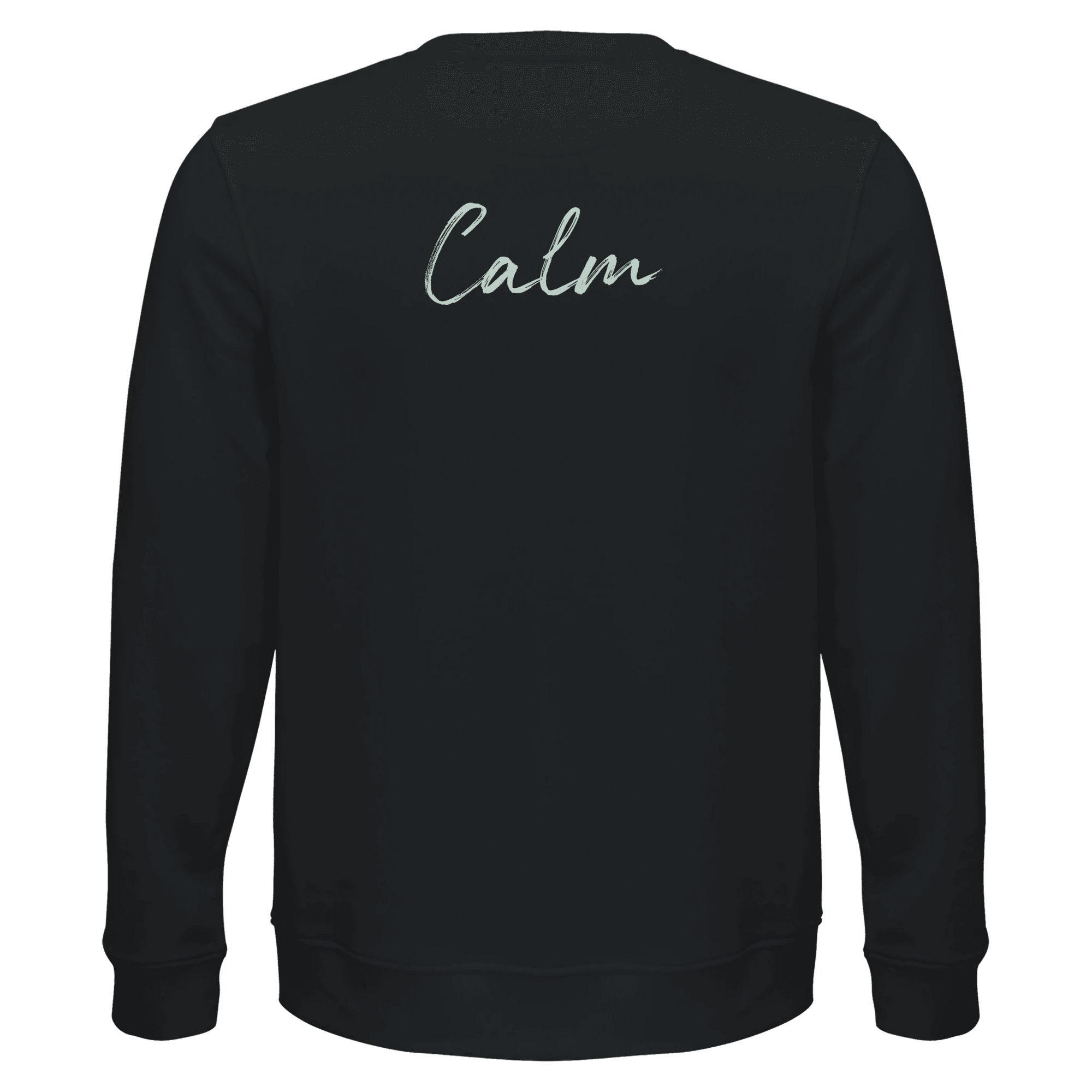 Calm - "Emerald Storms" Sweatshirt Black XS 2