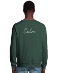 Calm - "Emerald Storms" Sweatshirt Bottle Green XS 7