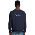 Calm - "Emerald Storms" Sweatshirt French Navy XS 4