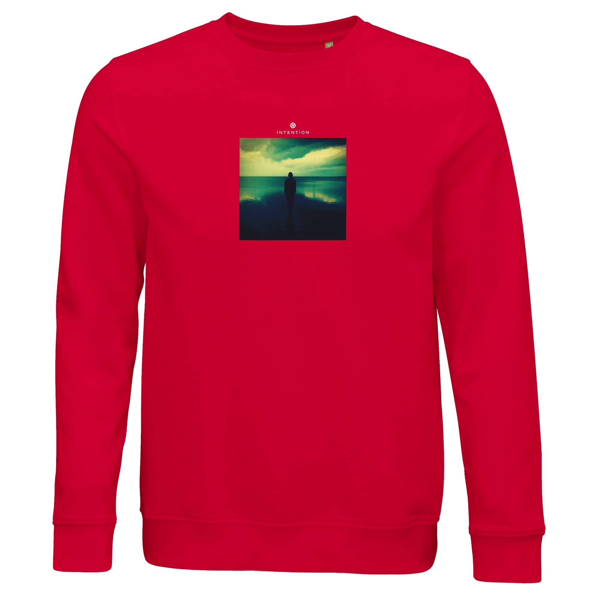 Calm - "Emerald Storms" Sweatshirt Red XS 34
