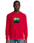 Calm - "Emerald Storms" Sweatshirt Red XS 36