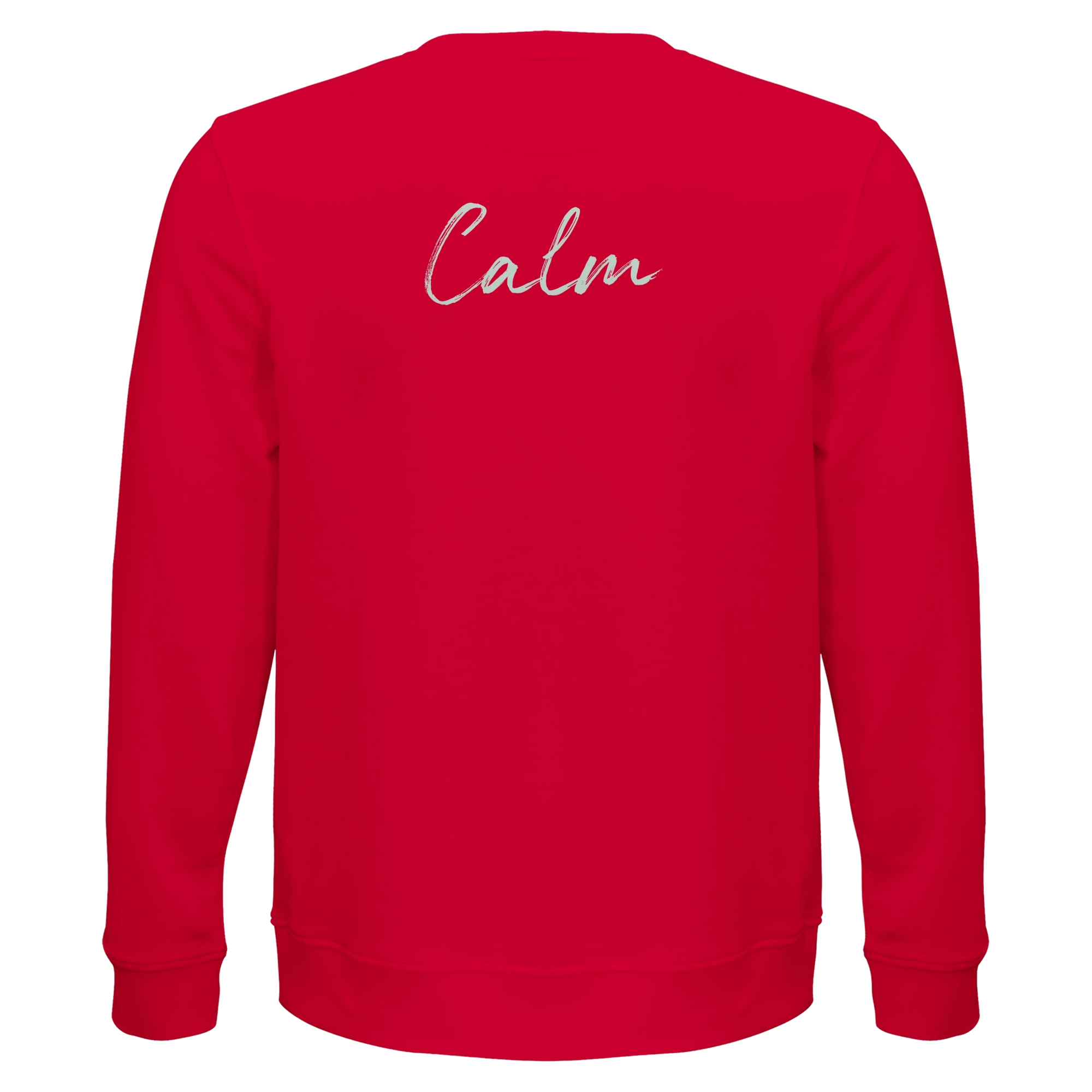 Calm - "Emerald Storms" Sweatshirt Red XS 35