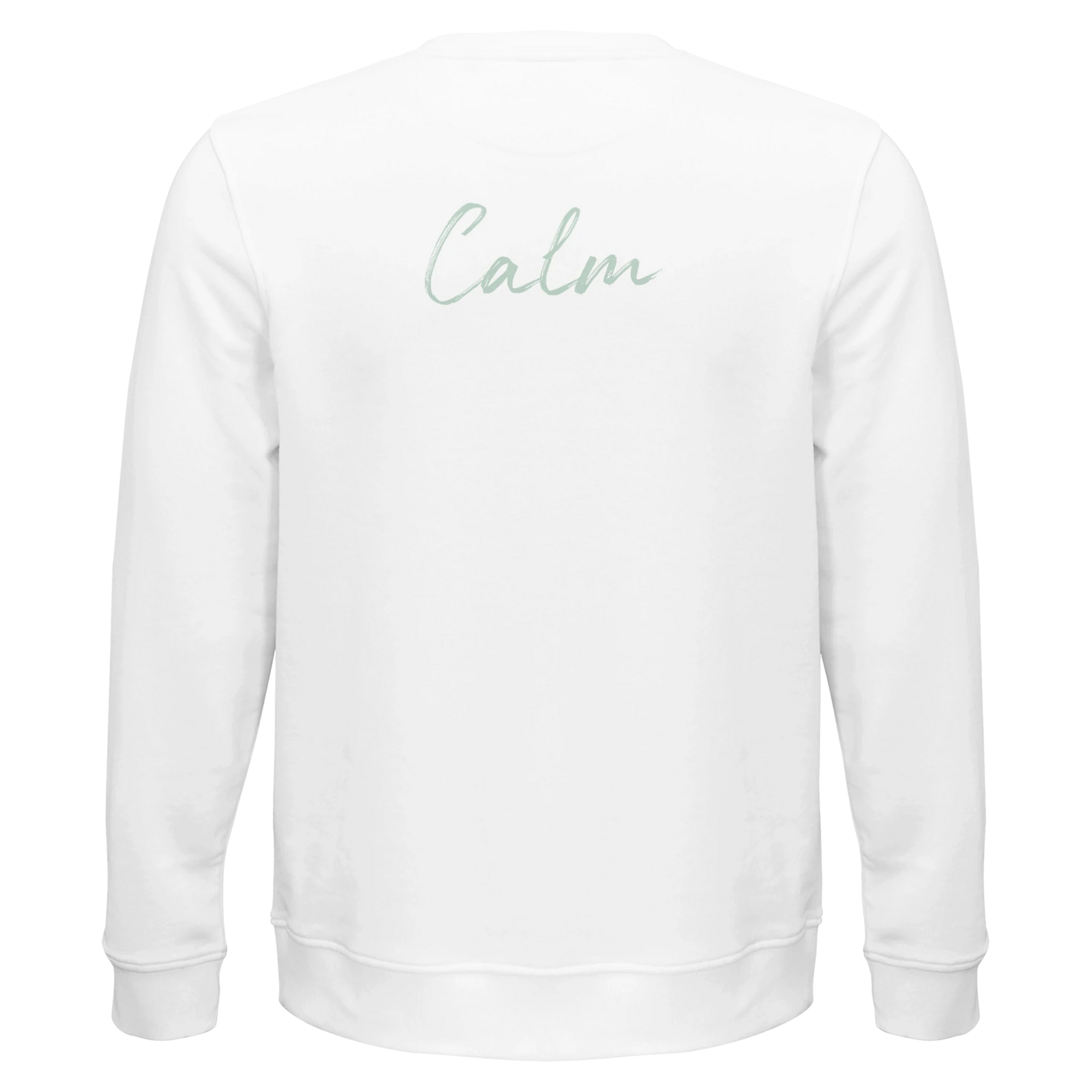 Calm - "Emerald Storms" Sweatshirt White XS 41