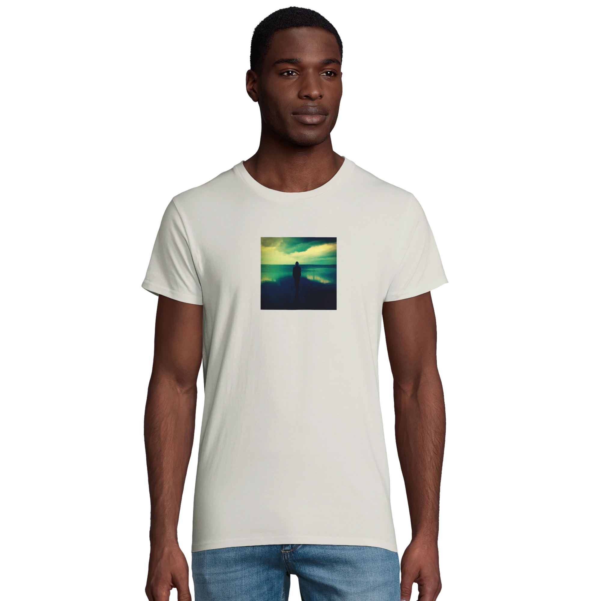 Calm - "Emerald Storms" T-shirt Ash XS 25