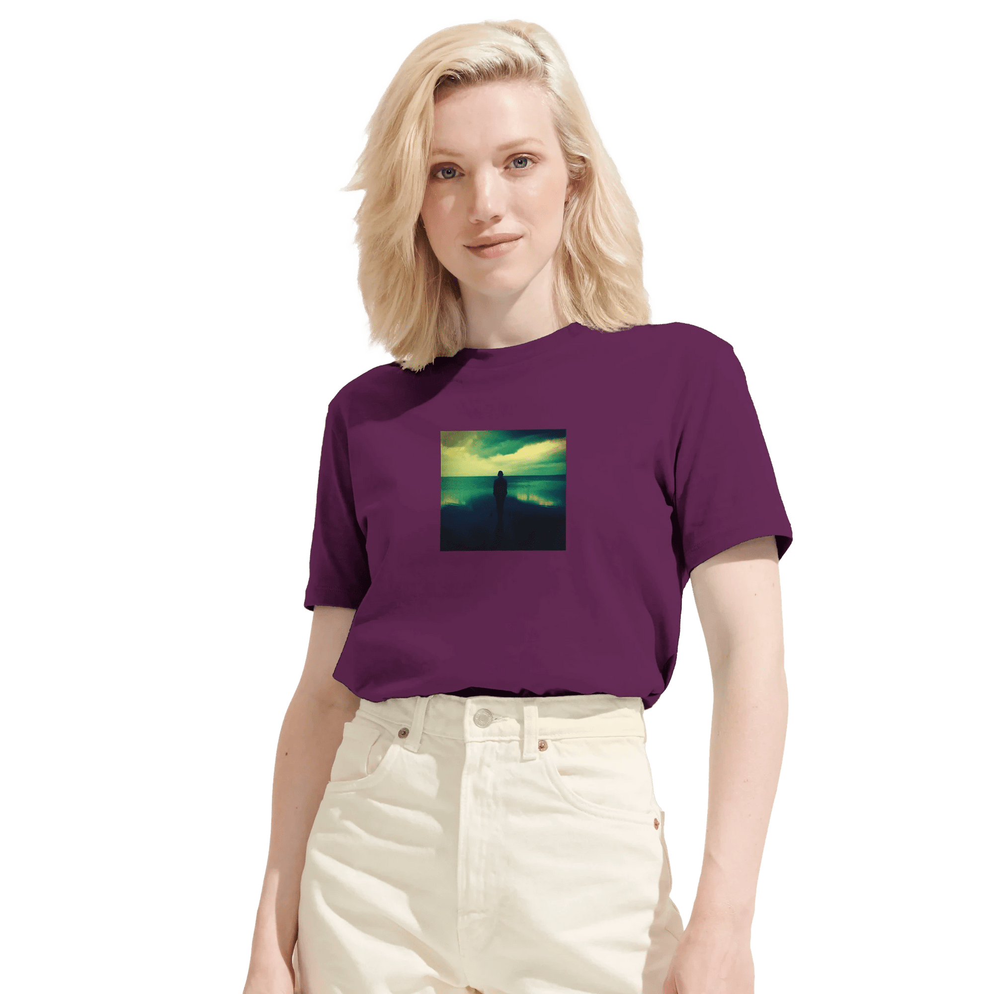 Calm - "Emerald Storms" T-shirt astral purple XS 9