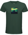 Calm - "Emerald Storms" T-shirt Bottle Green XS 40