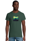 Calm - "Emerald Storms" T-shirt Bottle Green XS 43