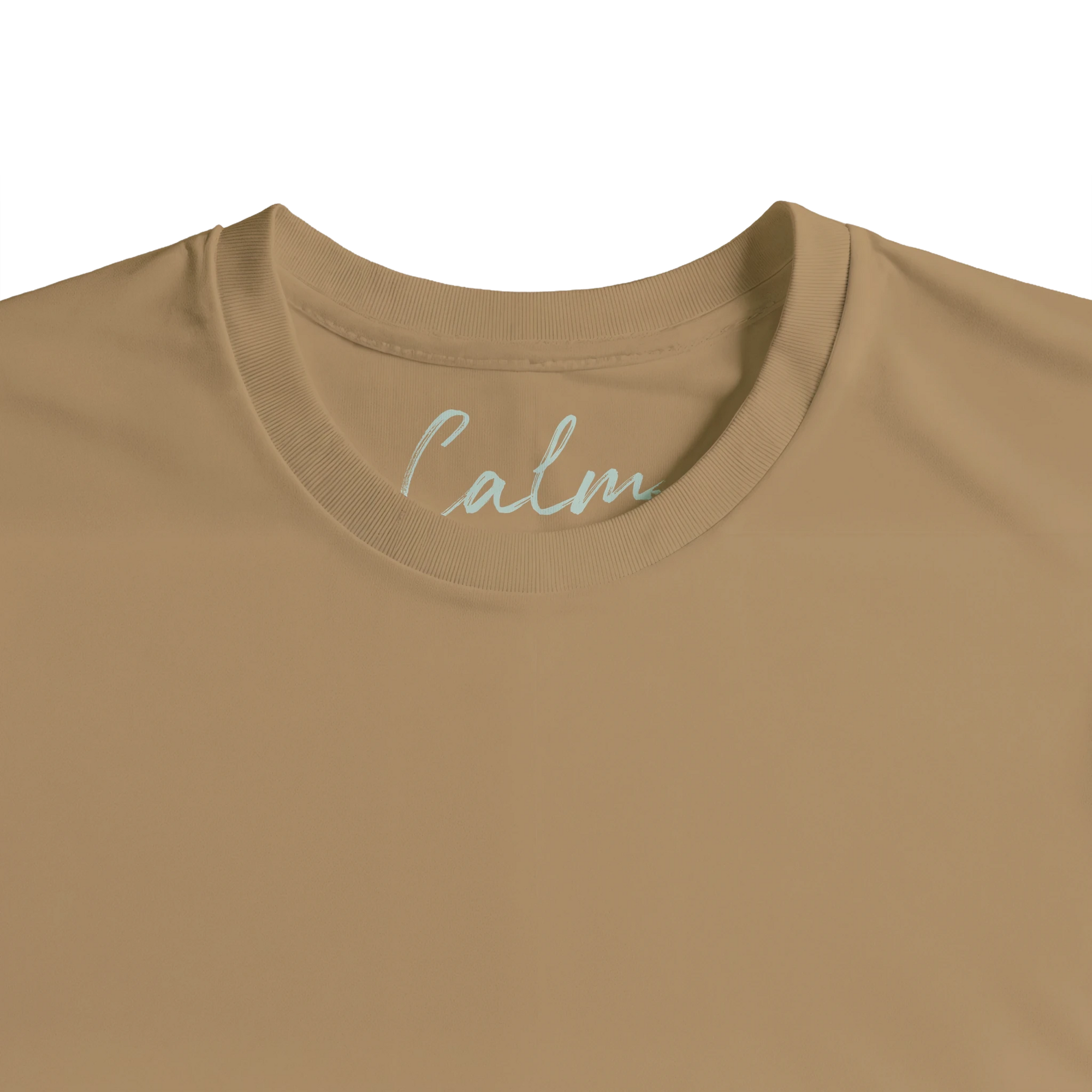 Calm - "Emerald Storms" T-shirt dark beige XS 41