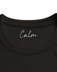 Calm - "Emerald Storms" T-shirt Deep Black S 15