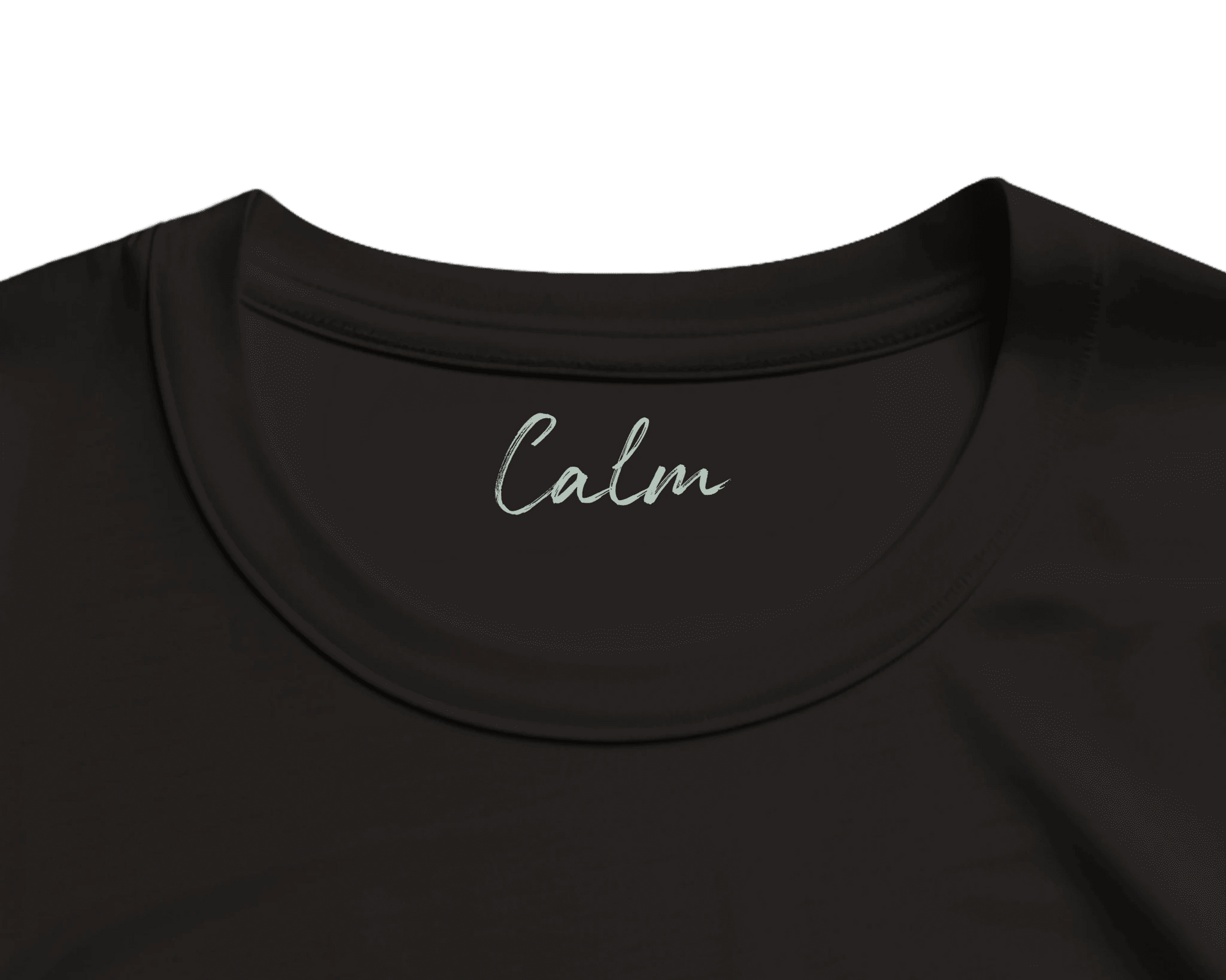 Calm - "Emerald Storms" T-shirt Deep Black S 2