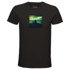 Calm - "Emerald Storms" T-shirt Deep Black XS 3