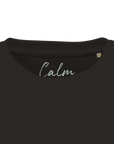 Calm - "Emerald Storms" T-shirt Deep Black XS 5