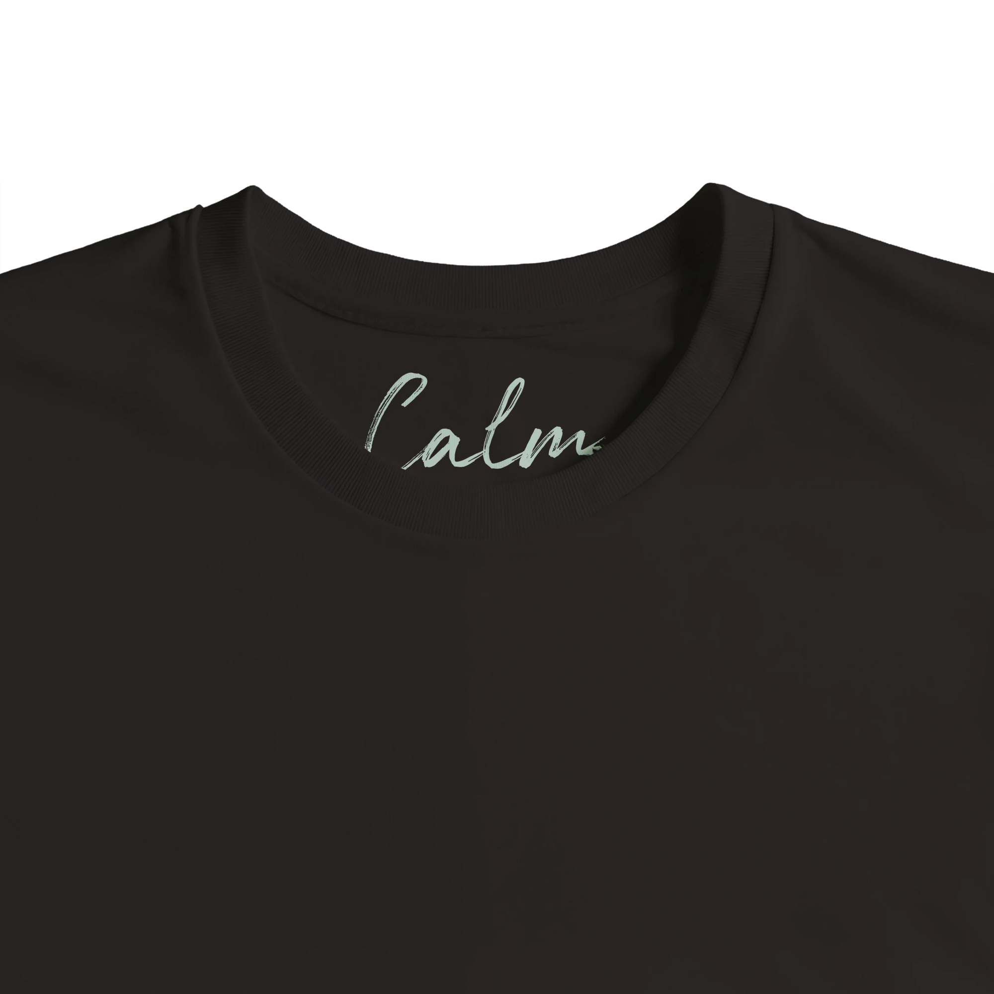 Calm - "Emerald Storms" T-shirt Deep Black XS 47