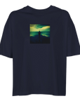 Calm - "Emerald Storms" T-shirt French Navy XS 9