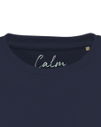 Calm - "Emerald Storms" T-shirt French Navy XS 53